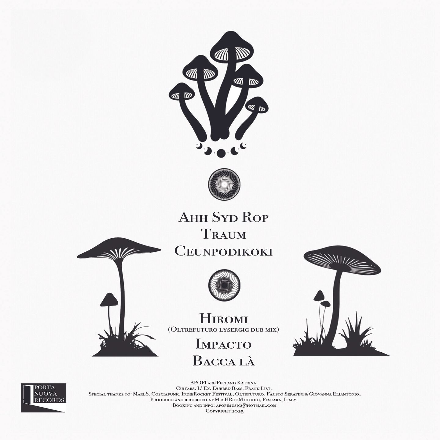 Apopi - Amnesia | Porta Nuova Records (PNR001) - 2 Apopi - Amnesia | Porta Nuova Records (PNR001) - 2