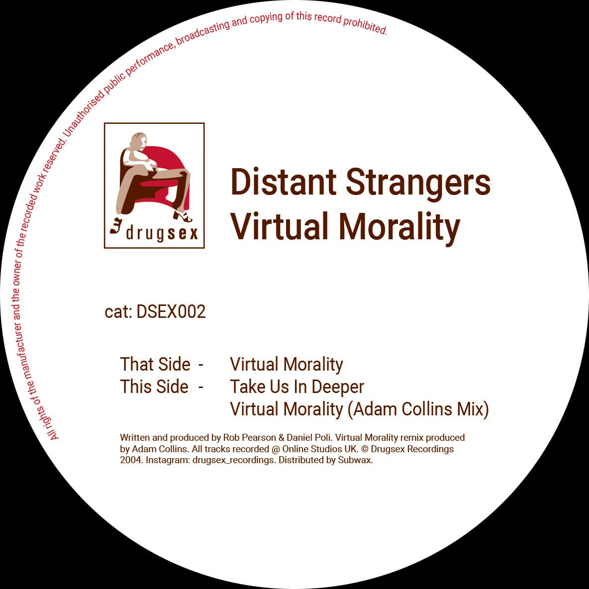 Distant Strangers - Virtual Morality | Drugsex (DSEX002) - 2