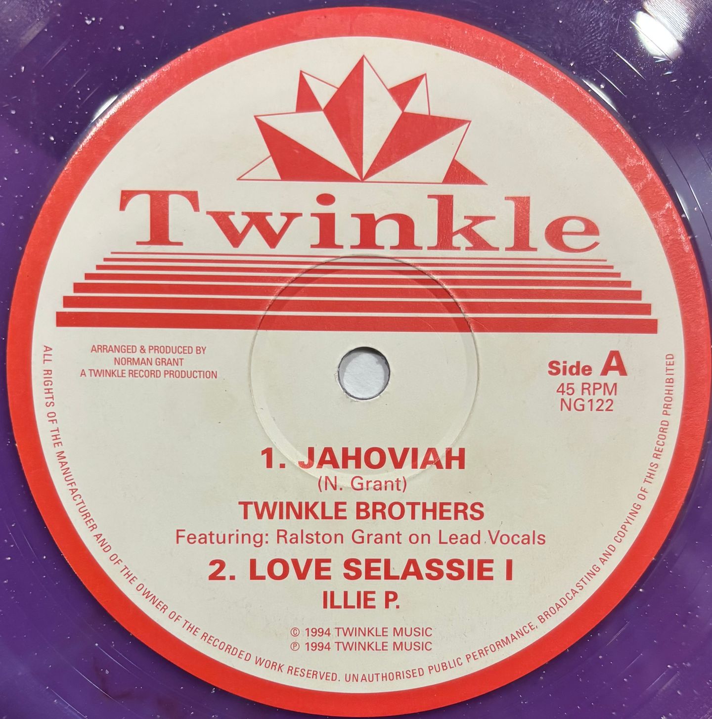 Twinkle Brothers - Jahoviah | Twinkle Music (NG 122) - main Twinkle Brothers - Jahoviah | Twinkle Music (NG 122) - main