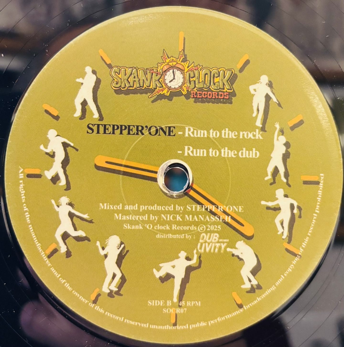 Stepper'One - Run to the rock | Skank O Clock Records () - 2
