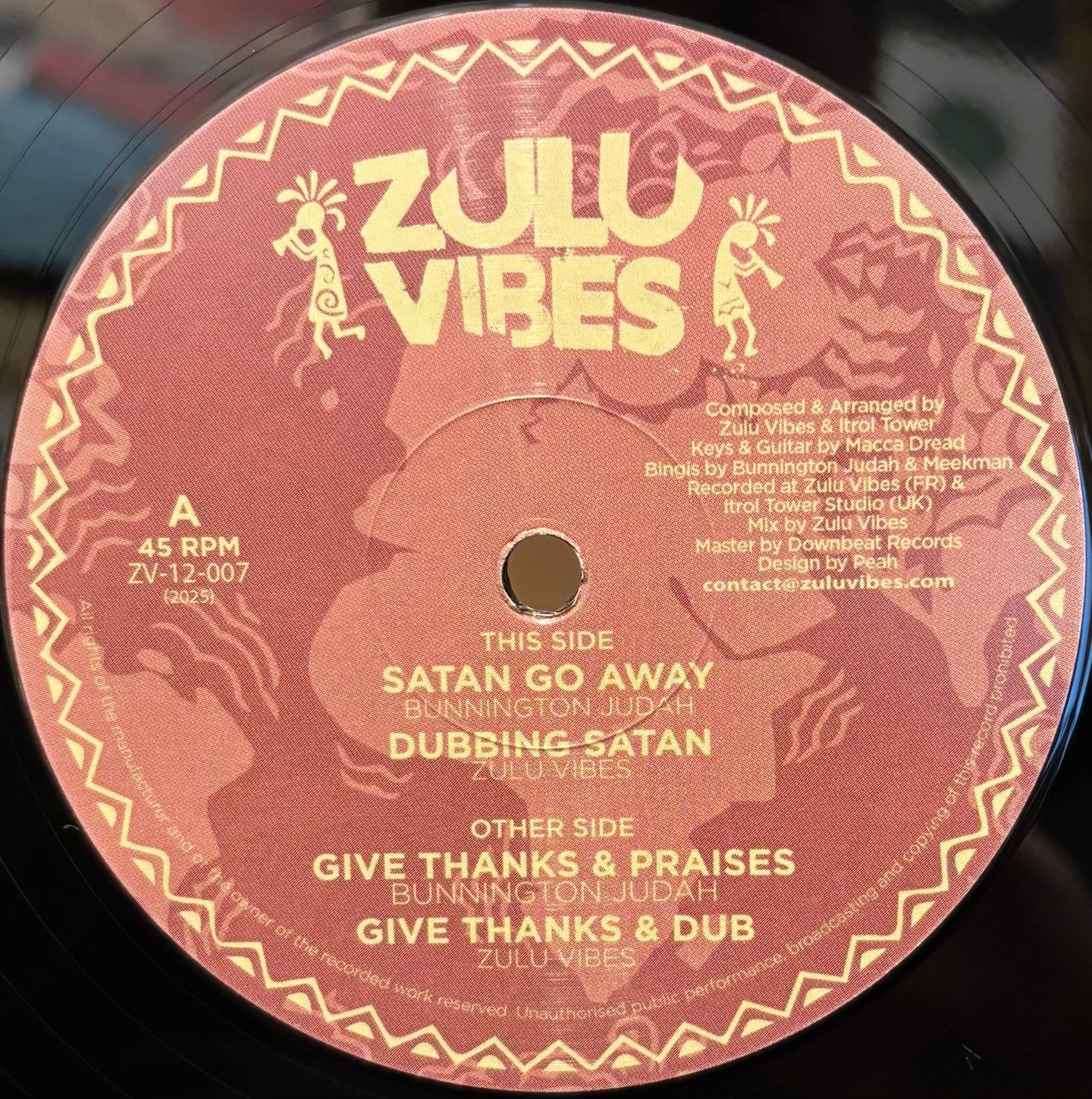 Bunnington Judah - Satan Go Away | Zulu Vibes ()