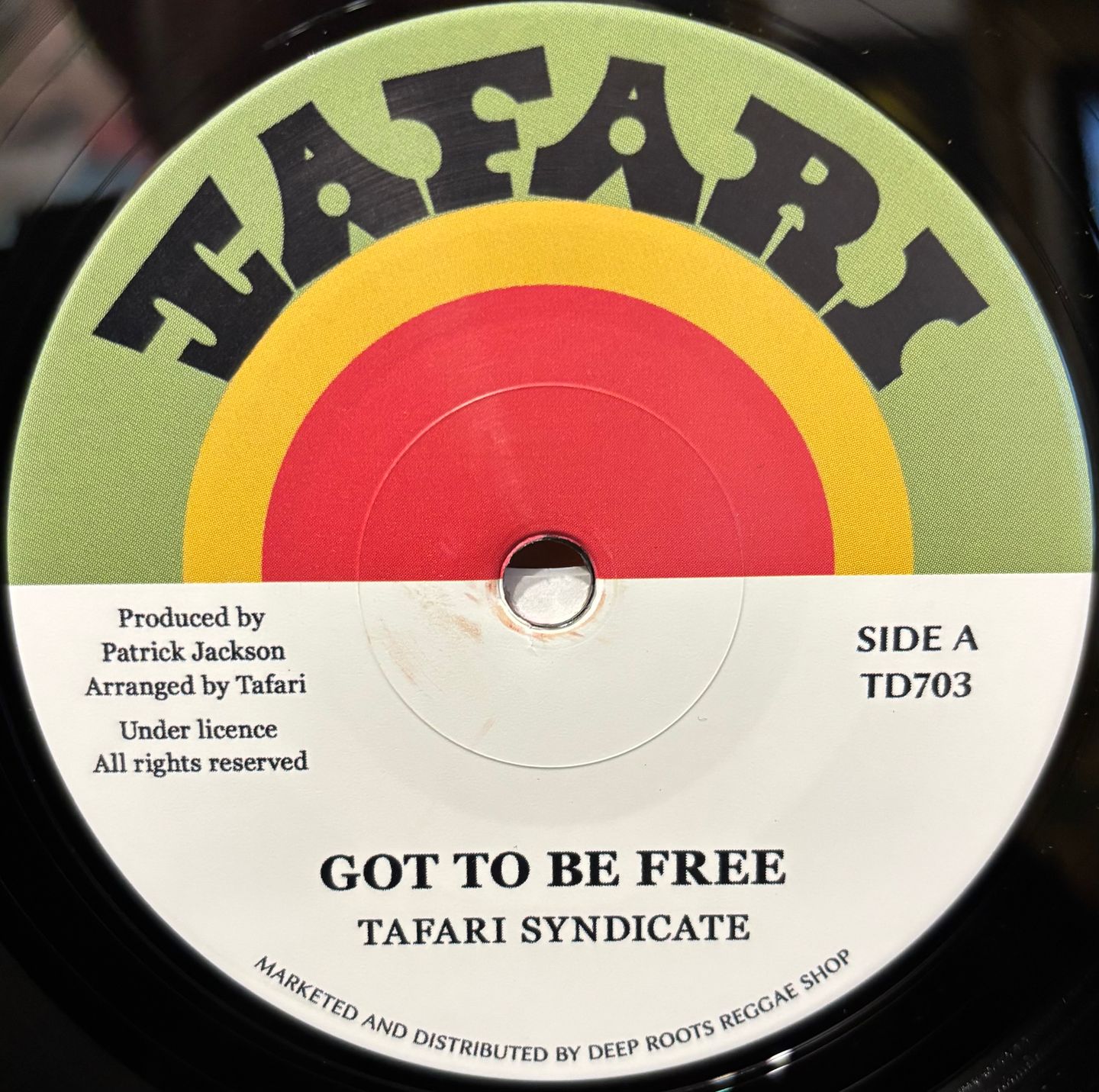 Tafari Syndicate - Got To Be Free | Tafari (TD703)