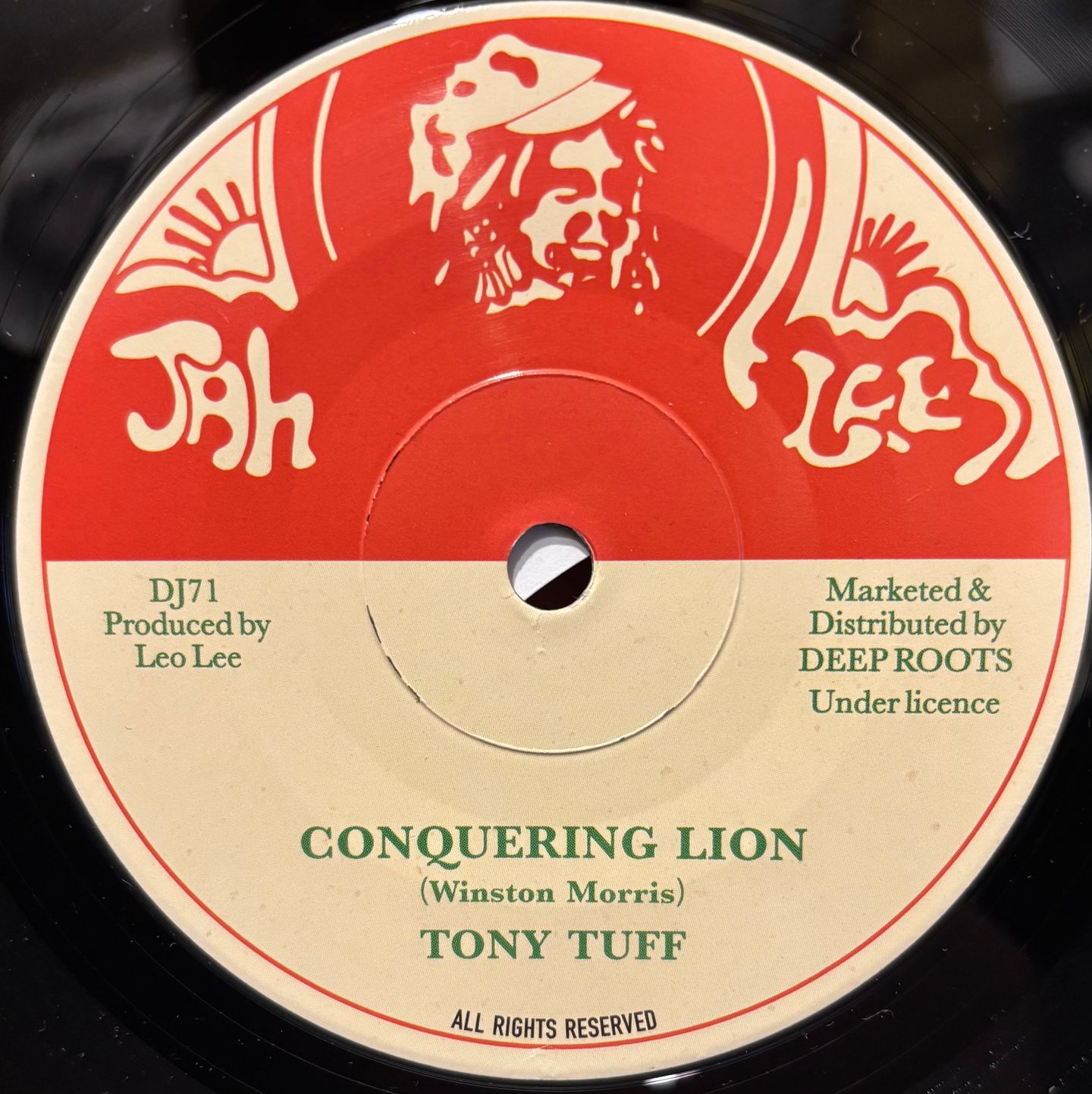 Tony Tuff - Conquering Lion | Jah Lee (DJ71)