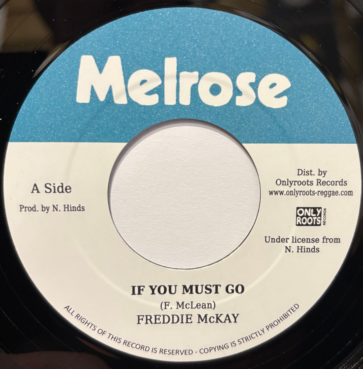 Freddie McKay - If You Must Go | Melrose (OR149) - main