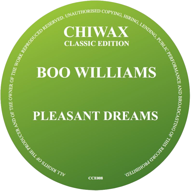 Boo Williams - Pleasant Dreams | Chiwax Classic Edition (CCE008)