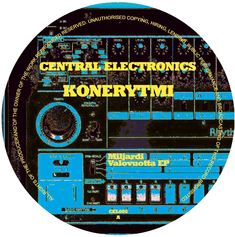 Konerytmi - Miljardi Valovuotta EP | Central Electronics (CEL005) - main Konerytmi - Miljardi Valovuotta EP | Central Electronics (CEL005) - main