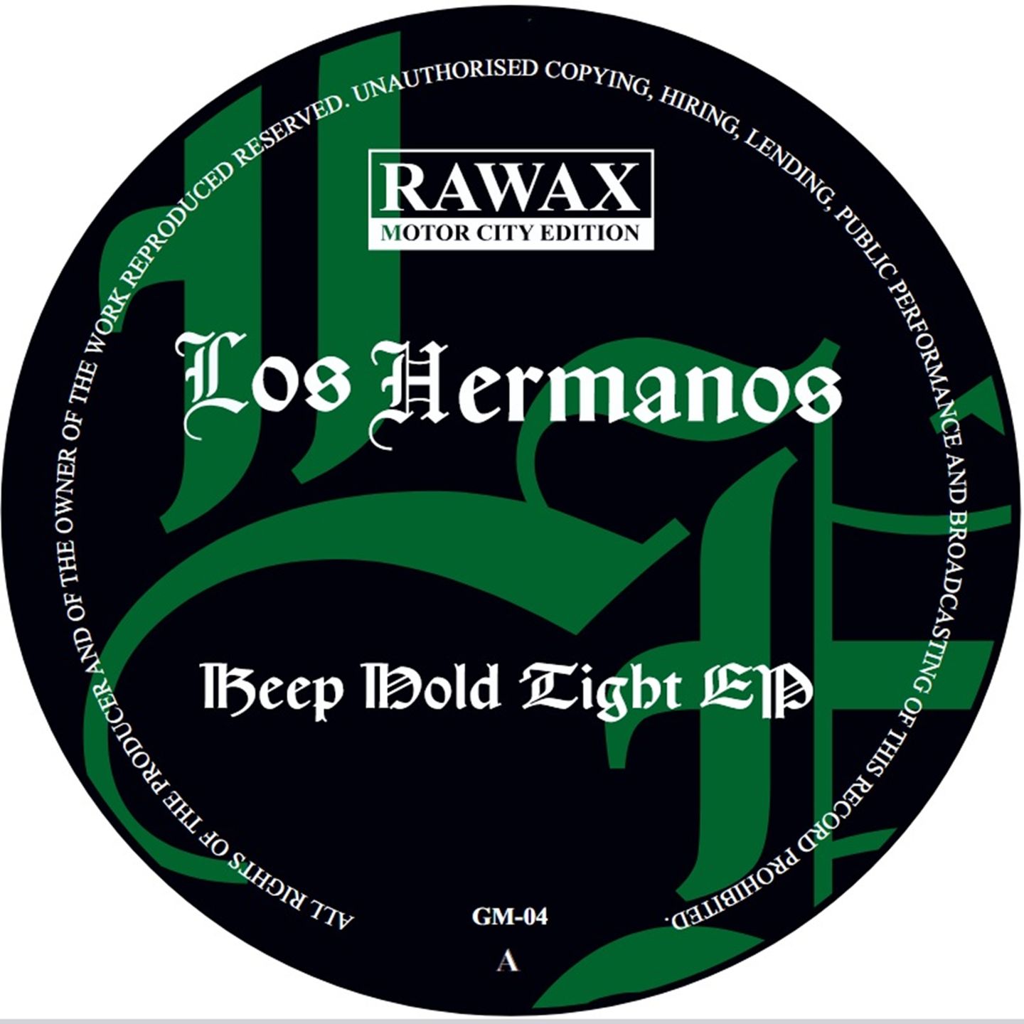 Los Hermanos - Keep Hold Tight EP (limited green marbled vinyl edition) | Rawax Motor City Edition () - 2 Los Hermanos - Keep Hold Tight EP (limited green marbled vinyl edition) | Rawax Motor City Edition () - 2