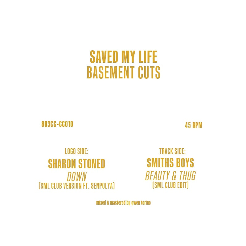 Saved My Life - Basement Cuts EP | 803 Crystal Grooves (803CG-CC010) - 2