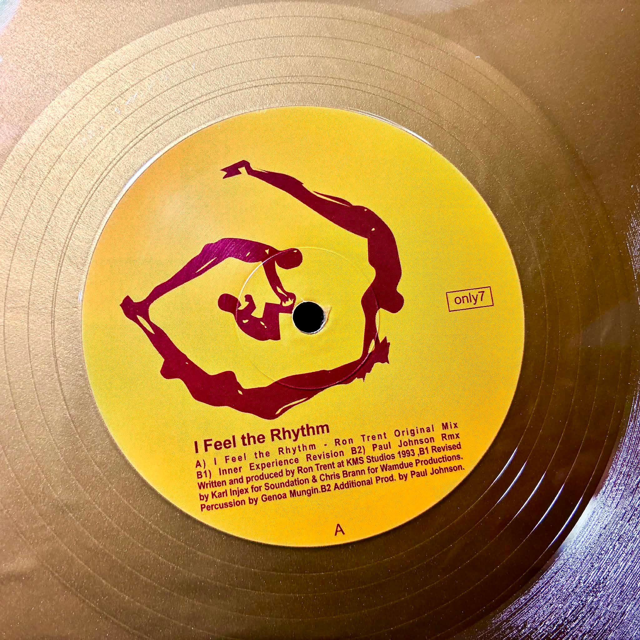Ron Trent - I Feel The Rhythm | Only One Music (ONLY7G)