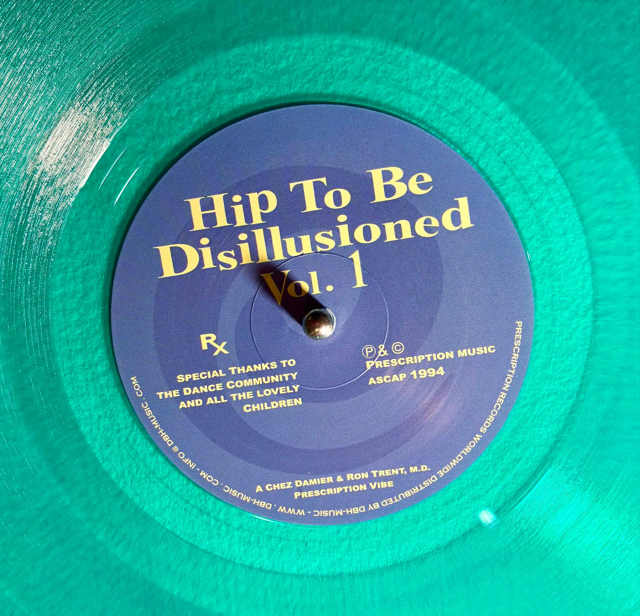 Chez Damier  &  Ron Trent - Hip To Be Disillusioned Vol. 1 | Prescription Records (PRES107T) - main