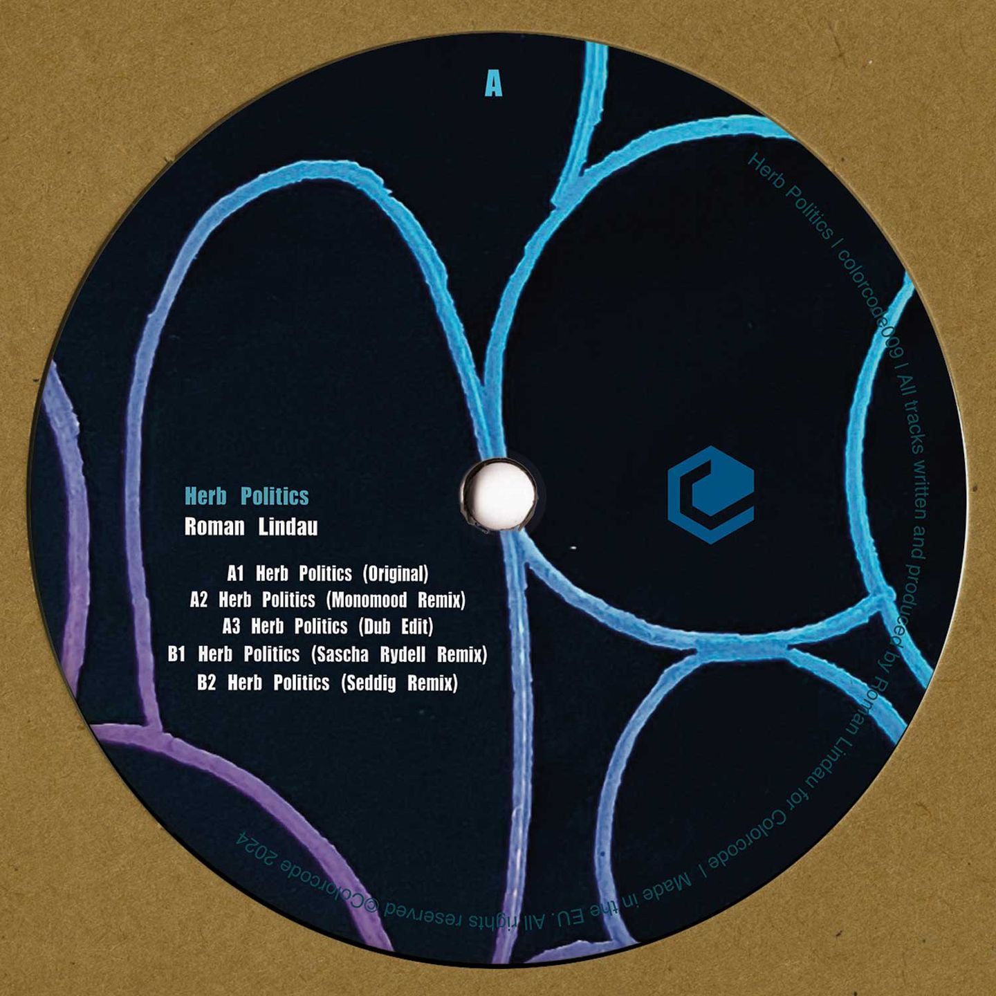 Roman Lindau - Herb Politics | ColorCode Records (colorcode009) - main Roman Lindau - Herb Politics | ColorCode Records (colorcode009) - main