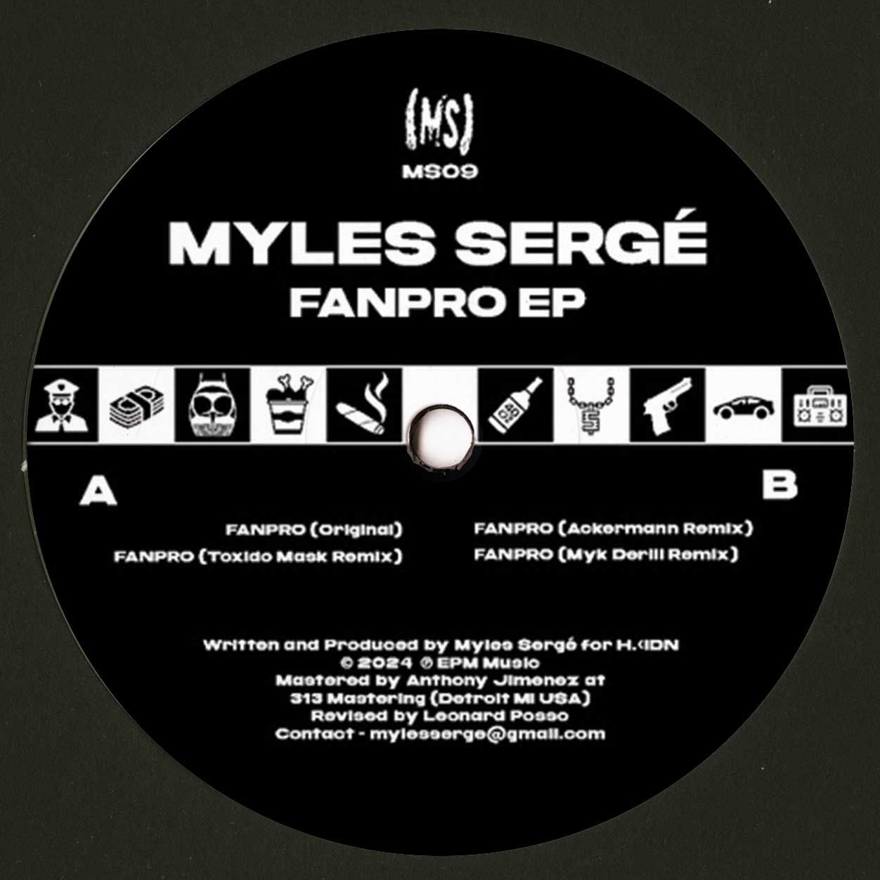 Myles Sergé - FANPRO EP | (MS) (MS13)