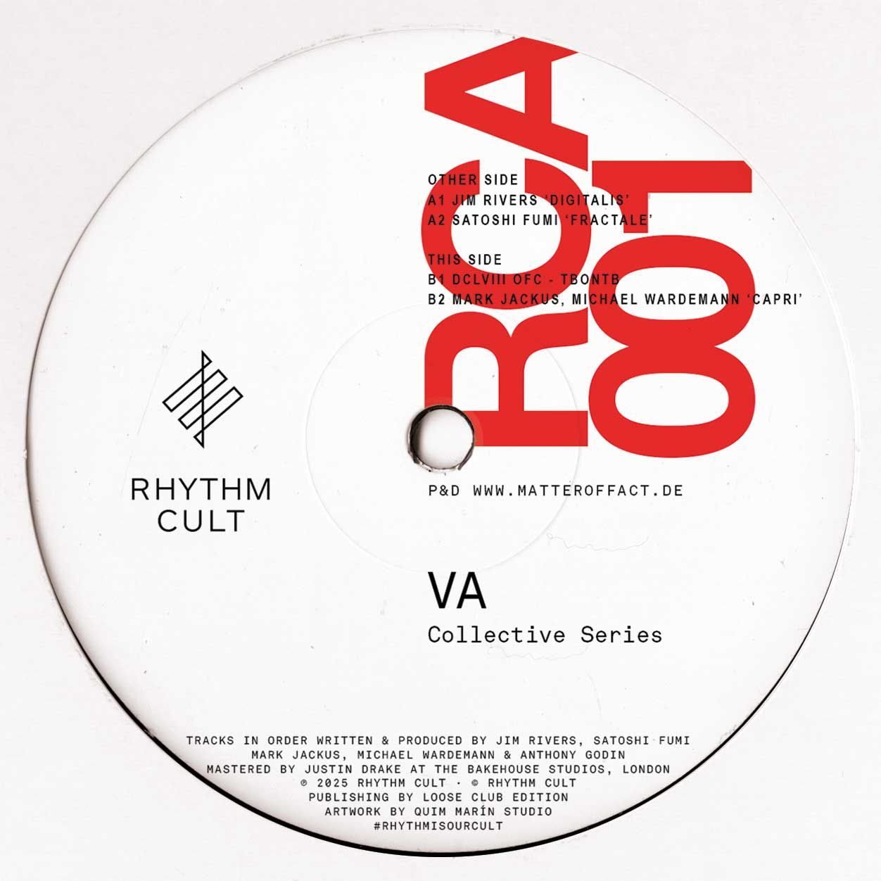 Jim Rivers , Satoshi Fumi , Markus Zeidler , Michael Wardemann - Precision Tools | Rhythm Cult (RCA001) - main