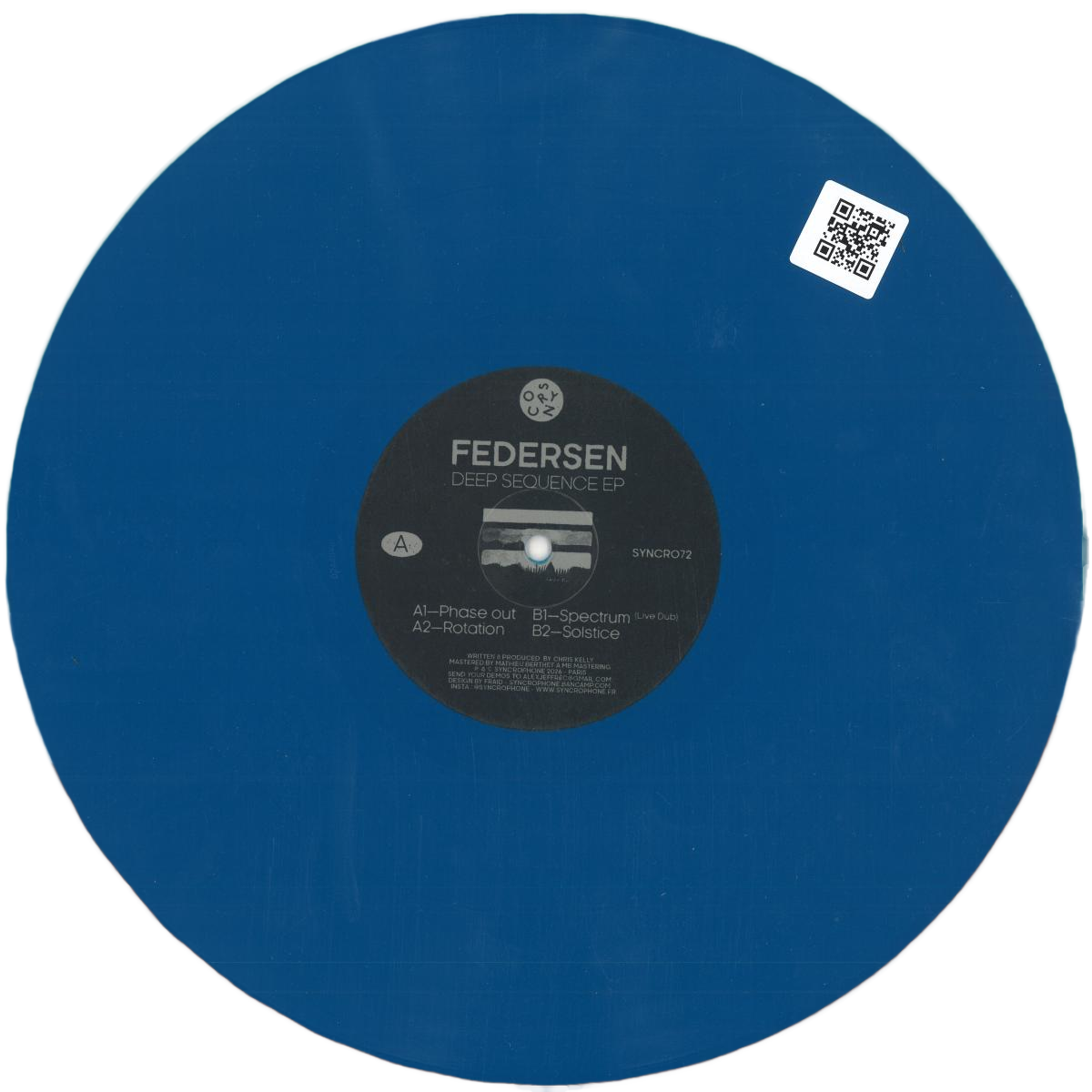 Federsen - Deep Sequence EP | Syncrophone Recordings (SYNCRO72) Federsen - Deep Sequence EP | Syncrophone Recordings (SYNCRO72)