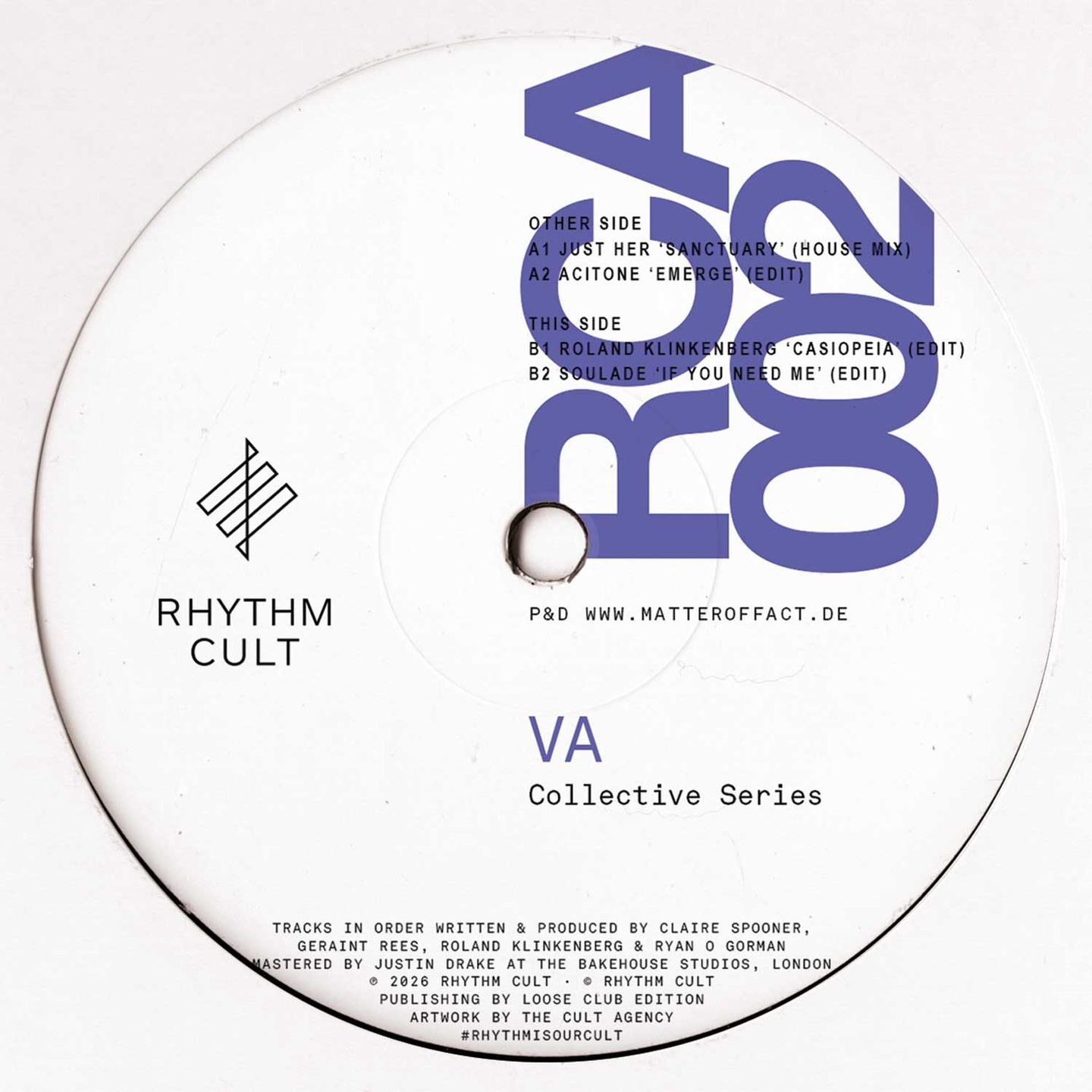 Various - Collective Series - Vol.2 LP | Rhythm Cult (RCA002)
