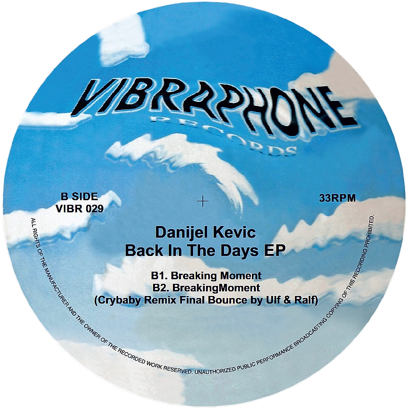 Danijel Kevic - Back In The Days EP | Vibraphone Records (VIBR 029) - 2