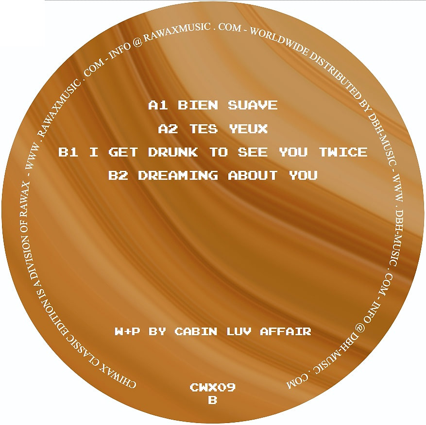 Cabin Luv Affair - Bien Suave EP | Chiwax (CWX 09) - 2