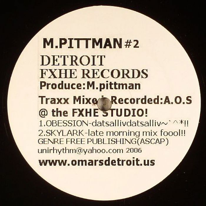 Marcellus Pittman - M.Pittman #2 | FXHE Records (M.Pittman #2) - 2