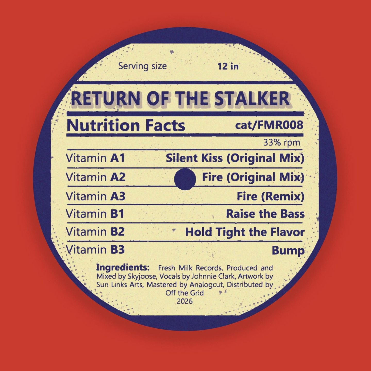 Stalker - Return of the Stalker | Fresh Milk Records (FMR008) - 3 Stalker - Return of the Stalker | Fresh Milk Records (FMR008) - 3