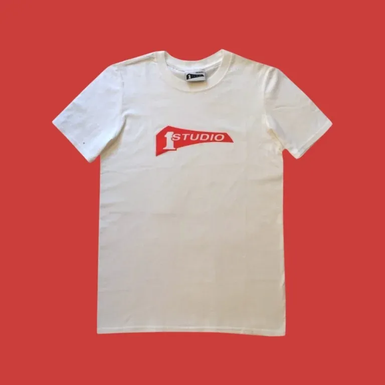 Soul Jazz Records - Studio One Records Official T-Shirt (White/Red)