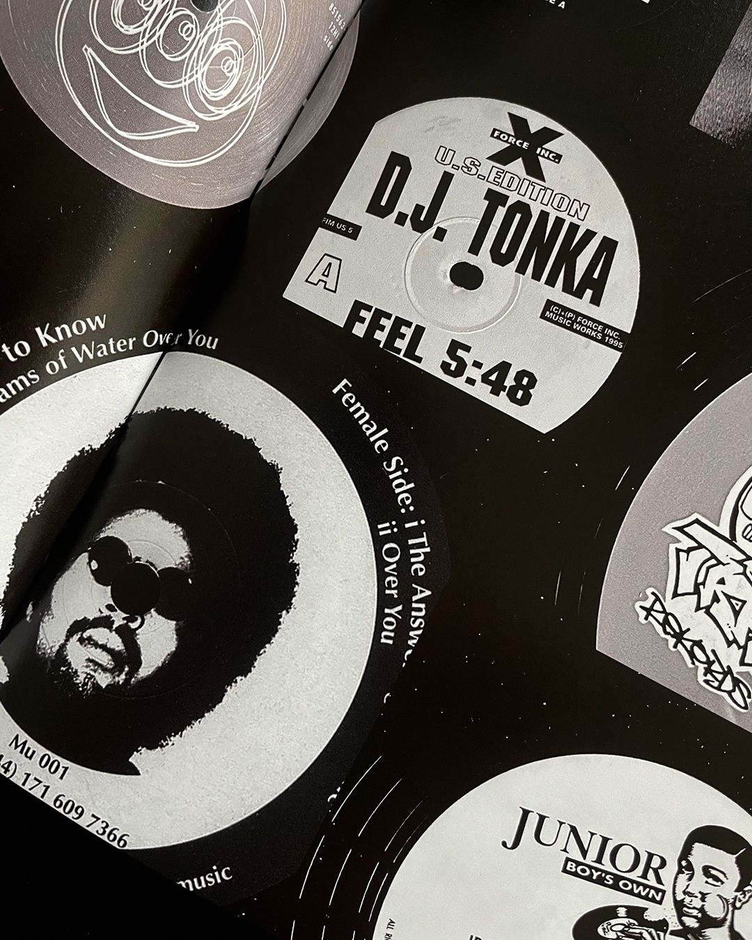 DON'T SLEEP - Don't Sleep. The Graphic Language of Vinyl Labels A Zine by Britt Müller and Winnes Rademächers Britt Müller, Winnes Rademächers - 7