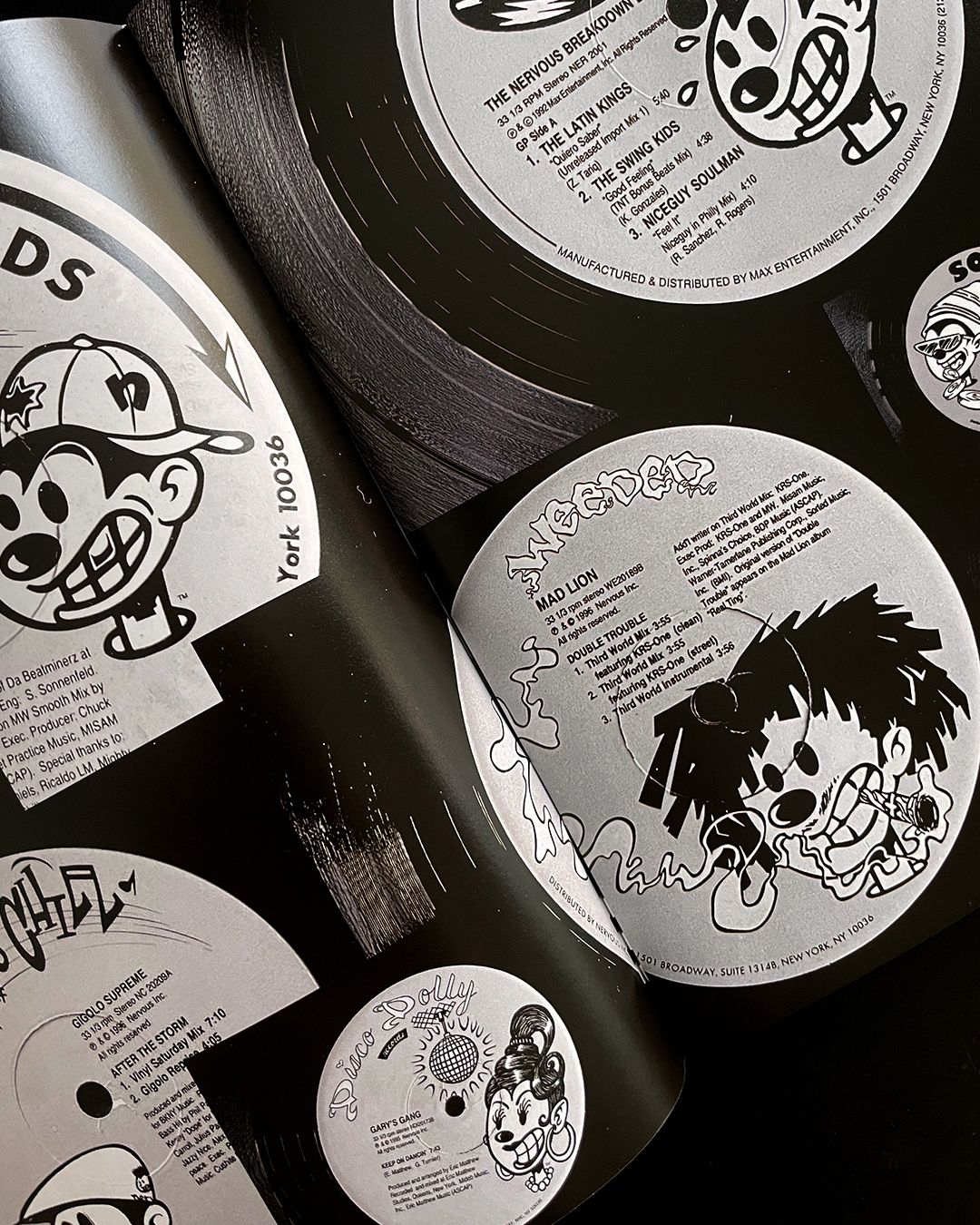 DON'T SLEEP - Don't Sleep. The Graphic Language of Vinyl Labels A Zine by Britt Müller and Winnes Rademächers Britt Müller, Winnes Rademächers - 8