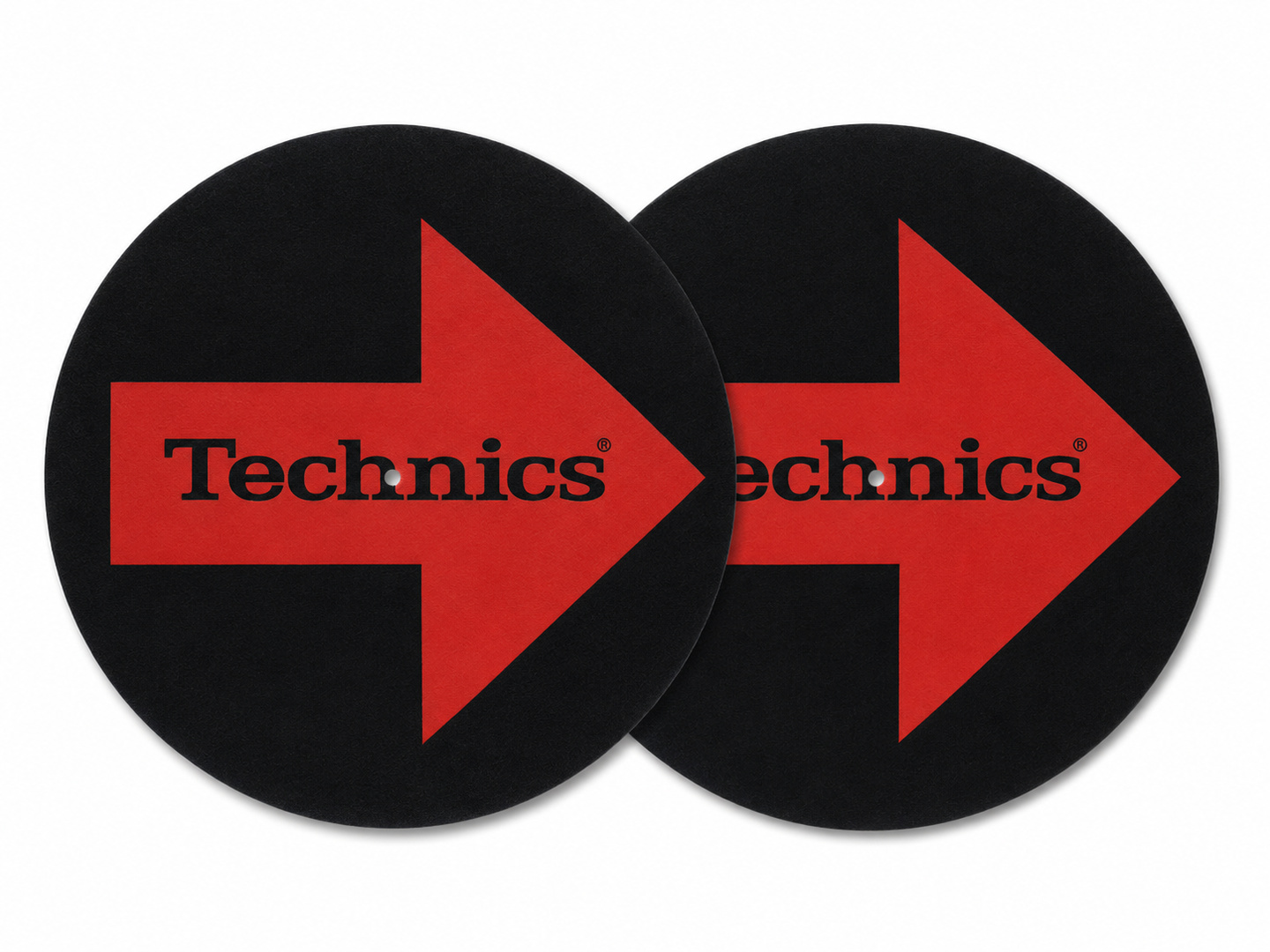Technics - Technics Arrow Slipmat (Red/Black)