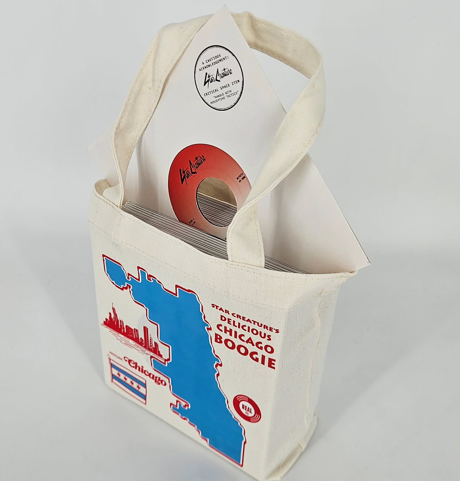 Star Creature - Star Creature Delicious Boogie 7“ RECORD BAG