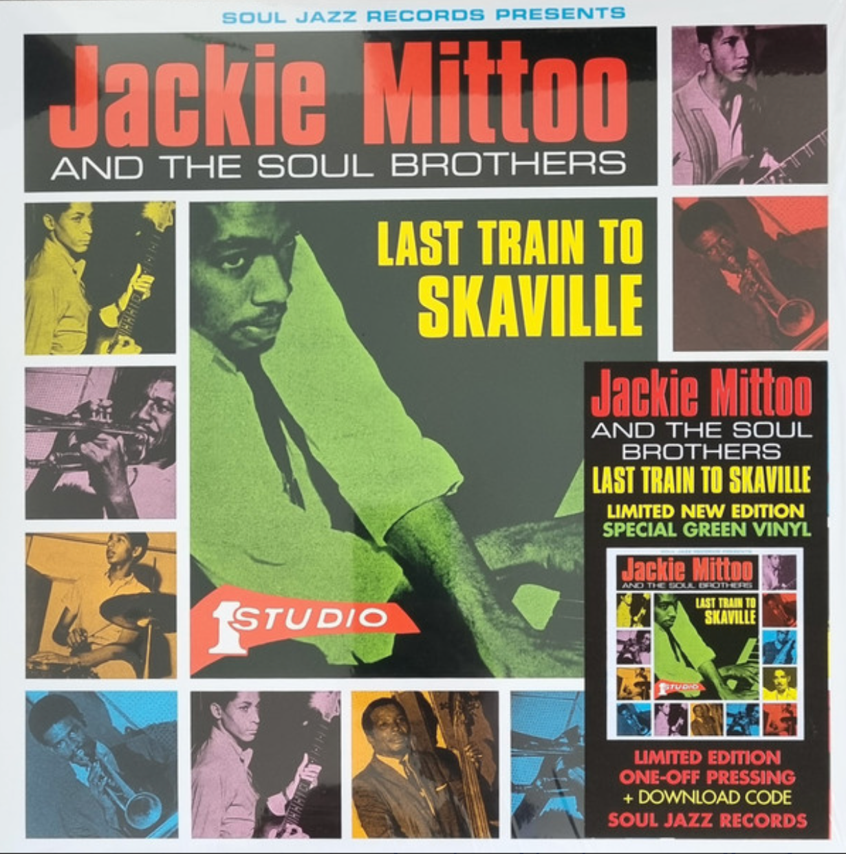 Jackie Mittoo And The Soul Brothers - Last Train To Skaville | Soul Jazz Records (SJR LP80C) Jackie Mittoo And The Soul Brothers - Last Train To Skaville | Soul Jazz Records (SJR LP80C)