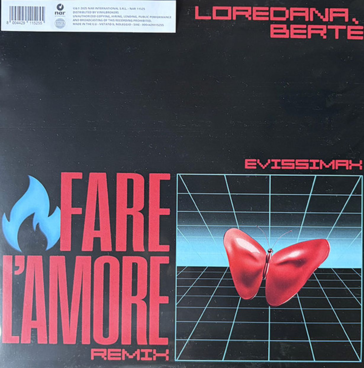 Loredana Bertè - Fare L'Amore / La Goccia | Nar International (NAR-11525) Loredana Bertè - Fare L'Amore / La Goccia | Nar International (NAR-11525)