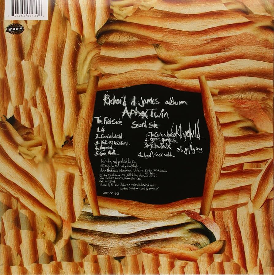 Aphex Twin - Richard D. James Album | Warp Records (WARP LP 43) - 2