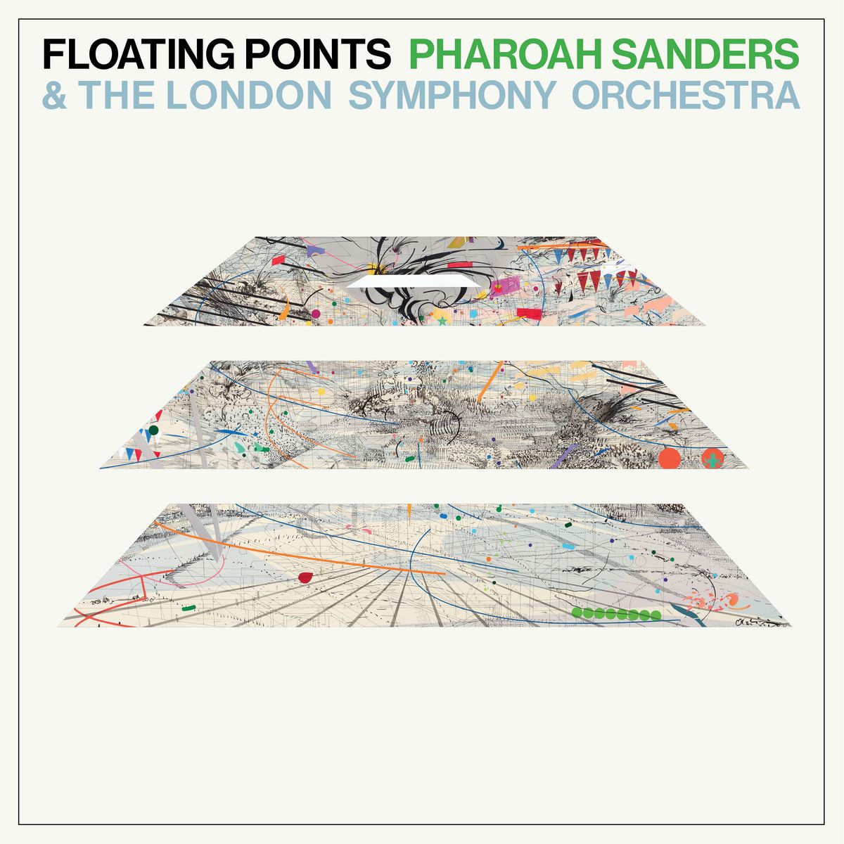 Floating Points , Pharoah Sanders & London Symphony Orchestra - Promises | Luaka Bop (6 80899 0097-1-3) - main