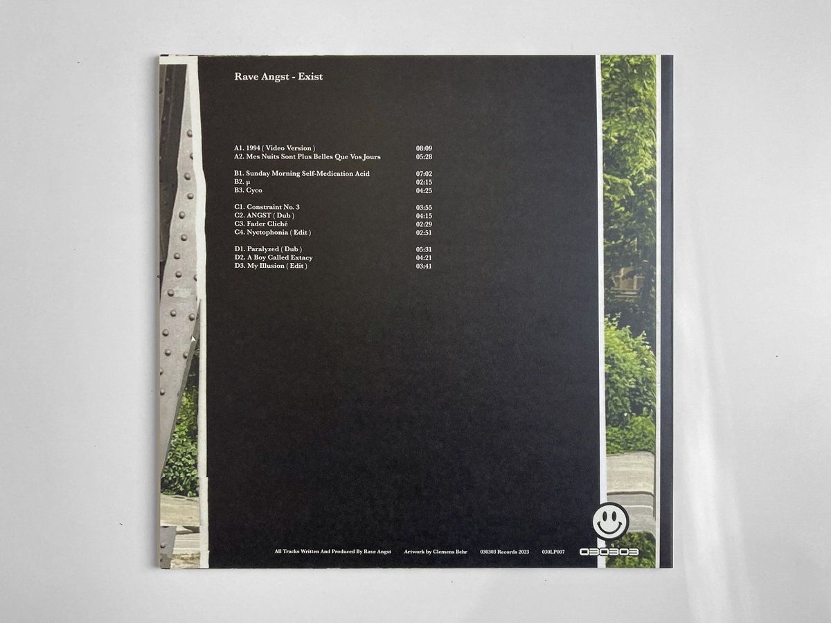 Rave Angst - Exist | 030303 (030LP007) - 3