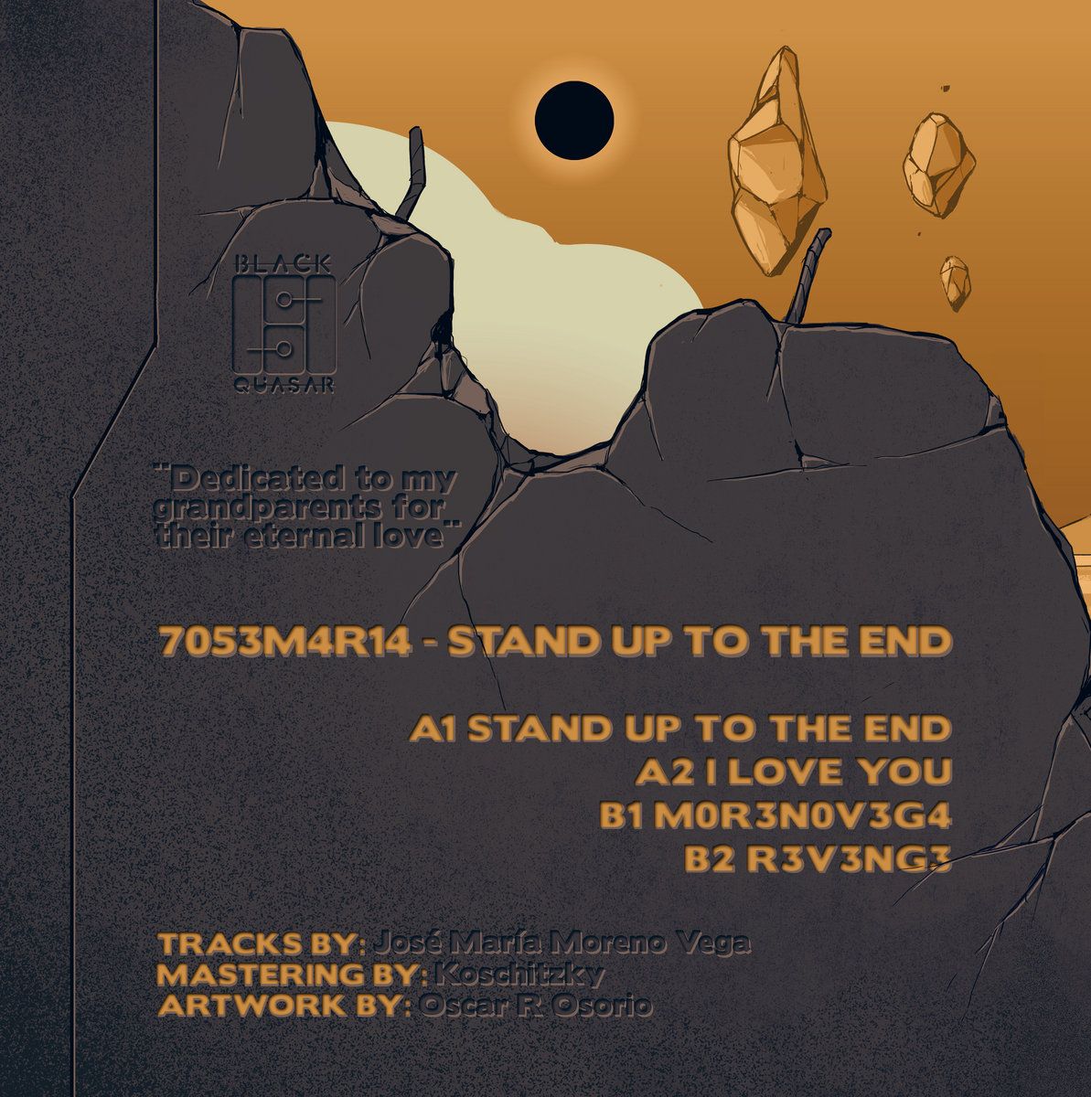 7053M4R14 - Stand up to the end EP | Black Quasar (BQSR002) - 2
