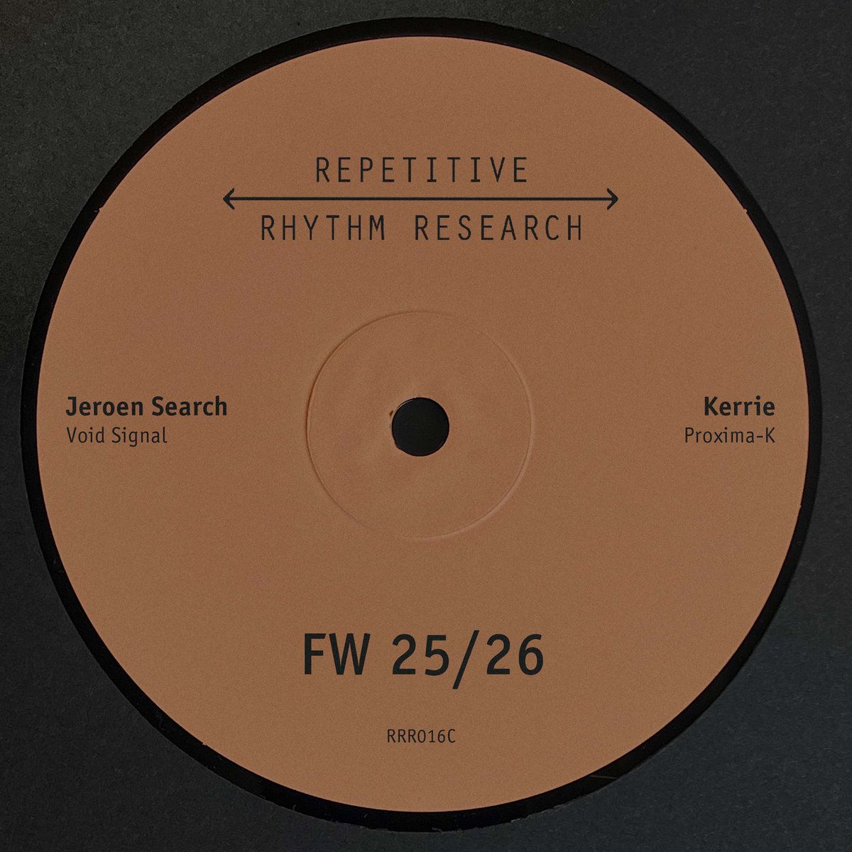 Various - FW 25/26 | Repetitive Rhythm Research (RRR016) - 4