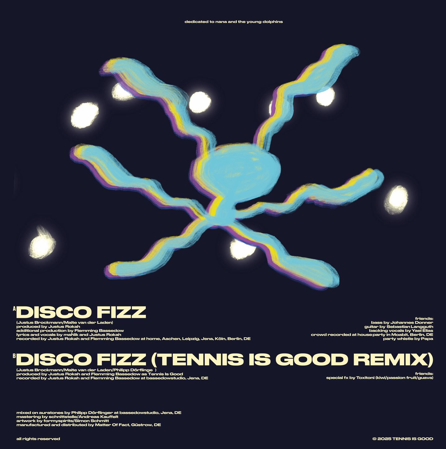 Justus Rokah , Tennis Is Good - Disco Fizz EP | Tennis Is Good (TIG 001) - 2