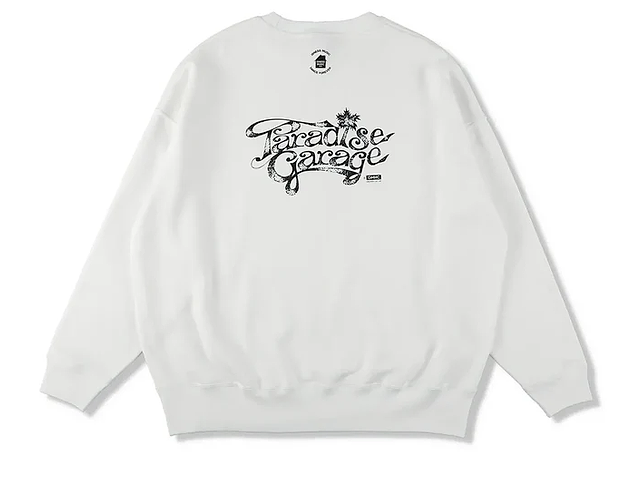 ISNESS MUSIC - PARADISE GARAGE SWEATSHIRT / WHITE - 2