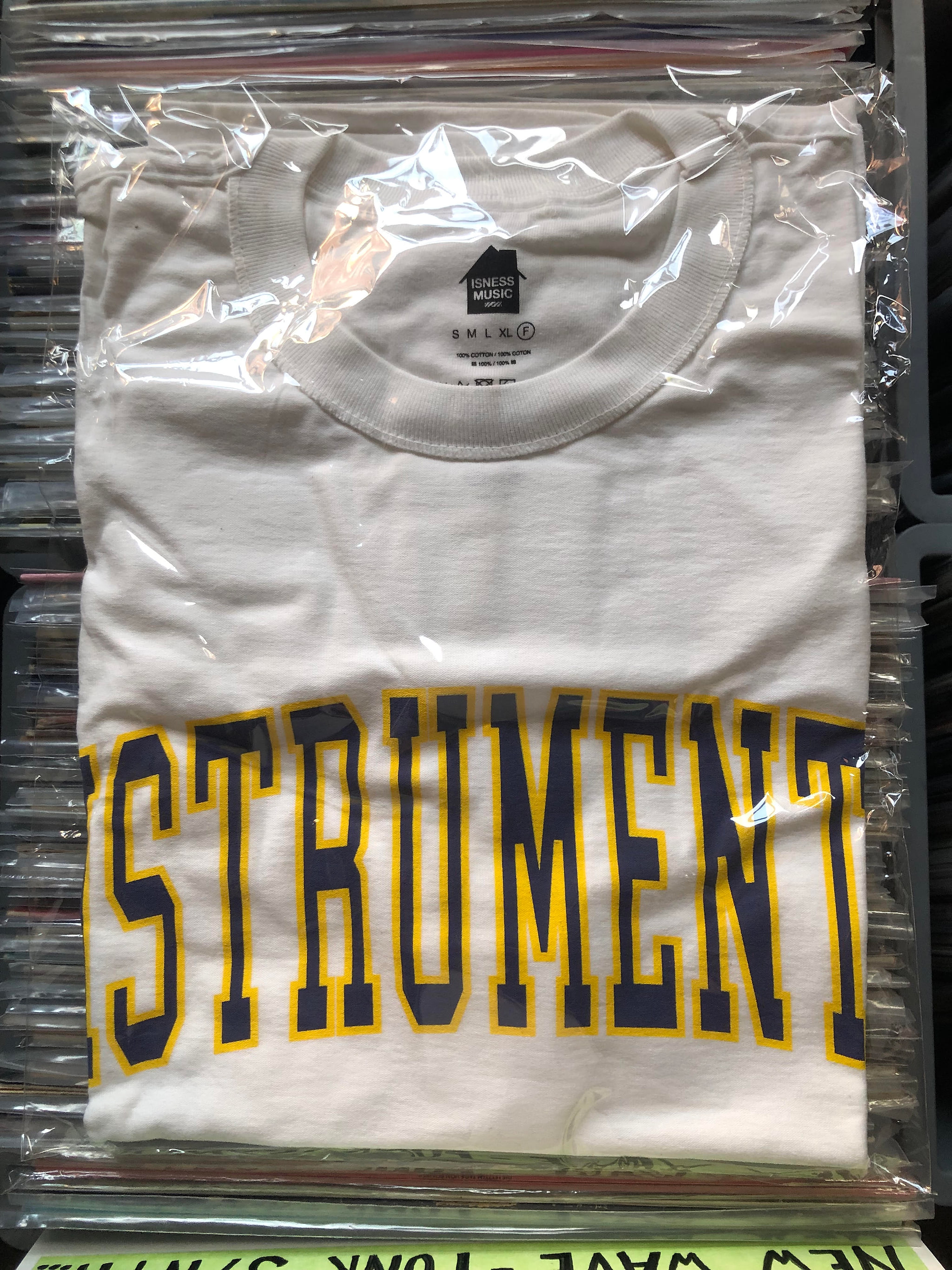 ISNESS MUSIC - INSTRUMENTAL T-Shirt / WHITE