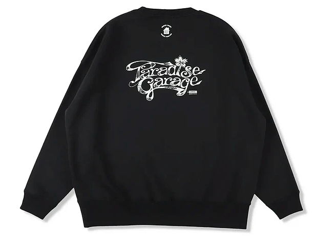ISNESS MUSIC - PARADISE GARAGE SWEATSHIRT / BLACK - 2