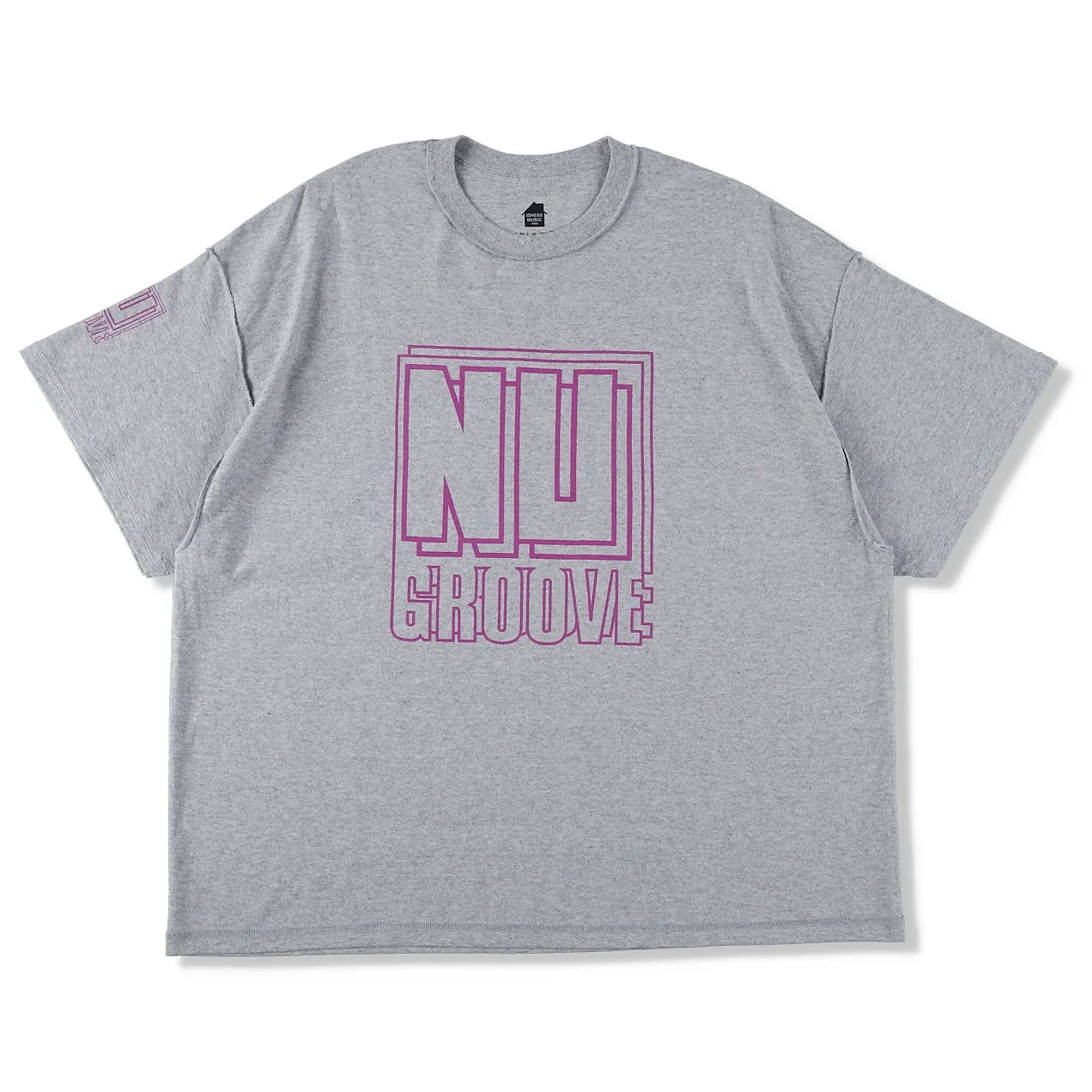 ISNESS MUSIC - NU GROOVE T-SHIRT / GREY