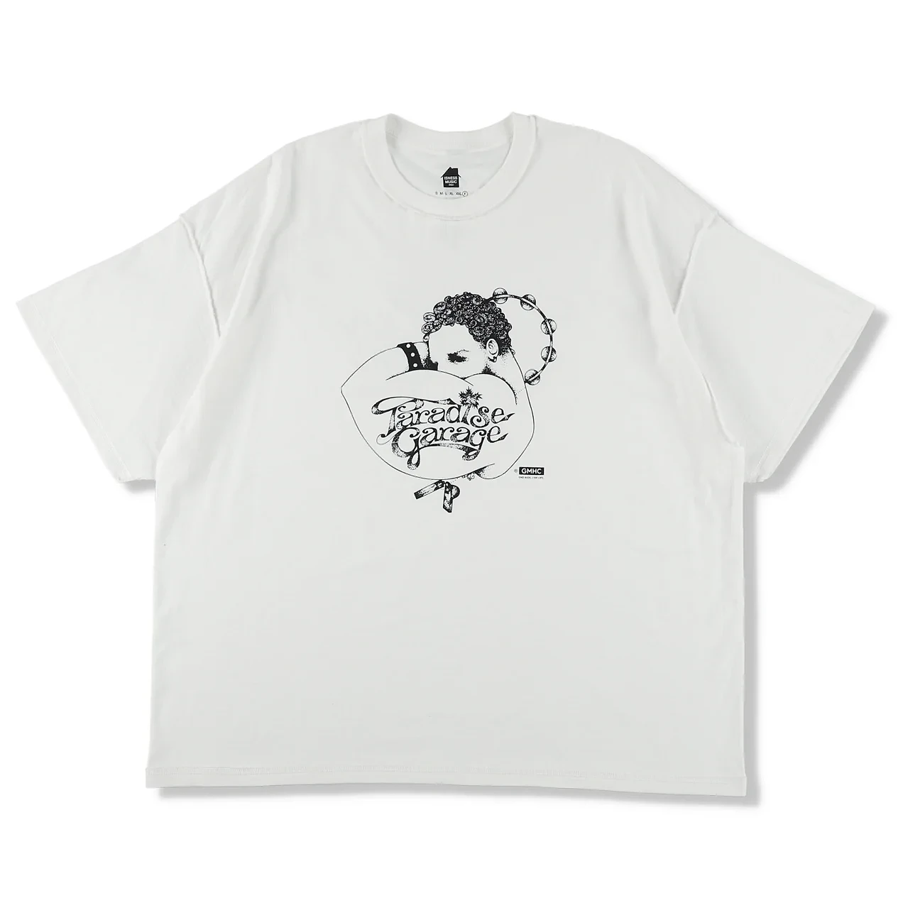 ISNESS MUSIC - Paradise Garage T-Shirt / WHITE
