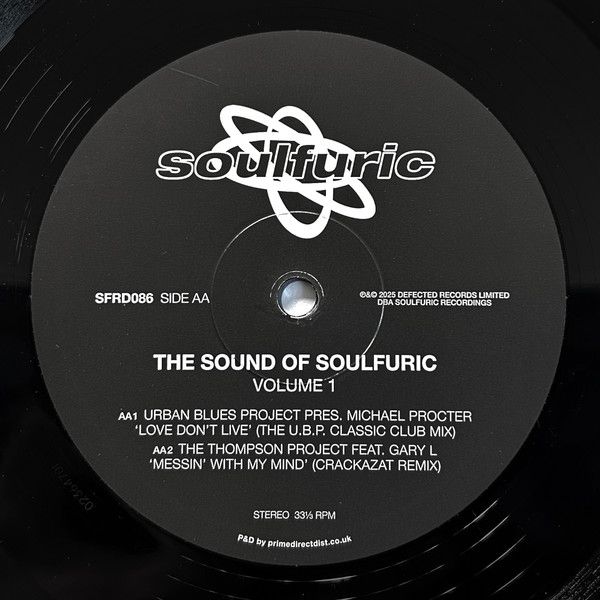 Various - The Sound Of Soulfuric Volume 1 | Soulfuric Recordings (SFRD086) - 2