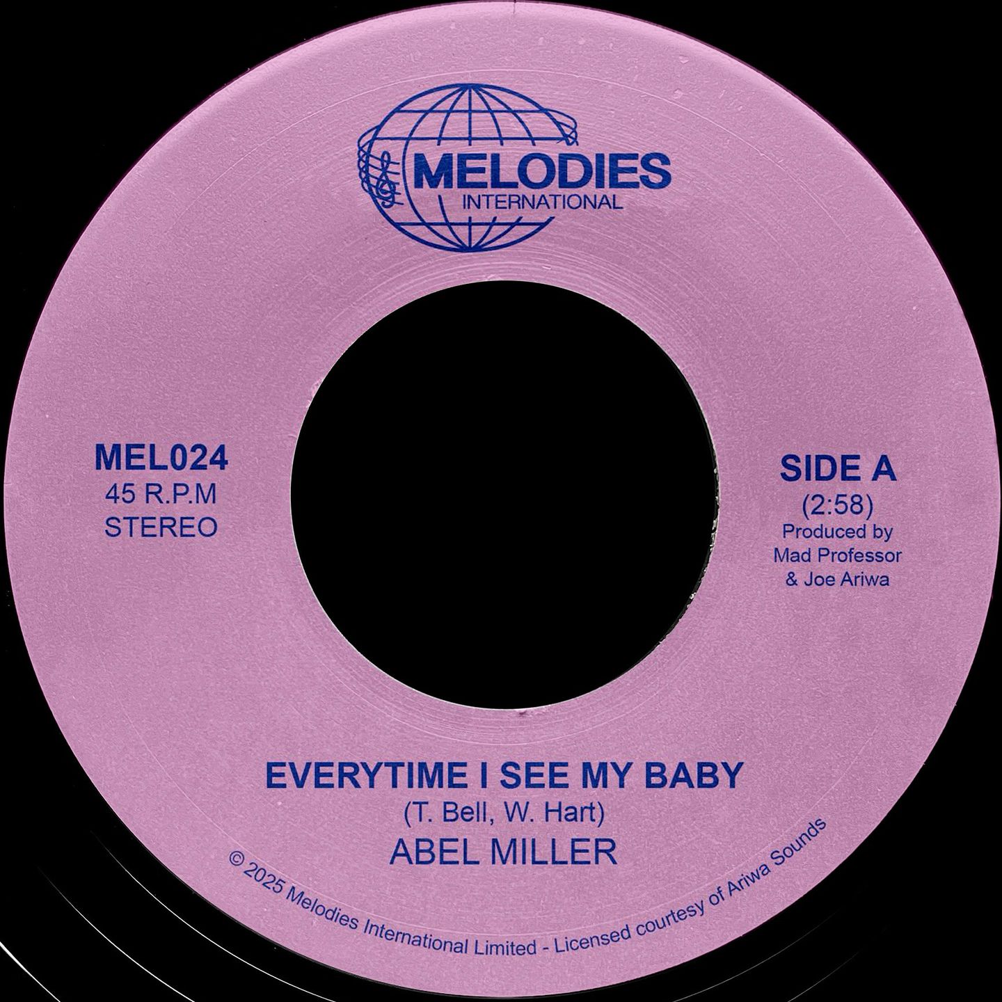 Abel Miller - Everytime I See My Baby | Melodies International (MEL024)