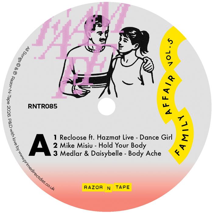 Recloose  &  Mike Misiu  &  Medlar  &  Saucy Lady - Family Affair Vol. 5 | Razor-N-Tape Reserve (RNTR085) - 2