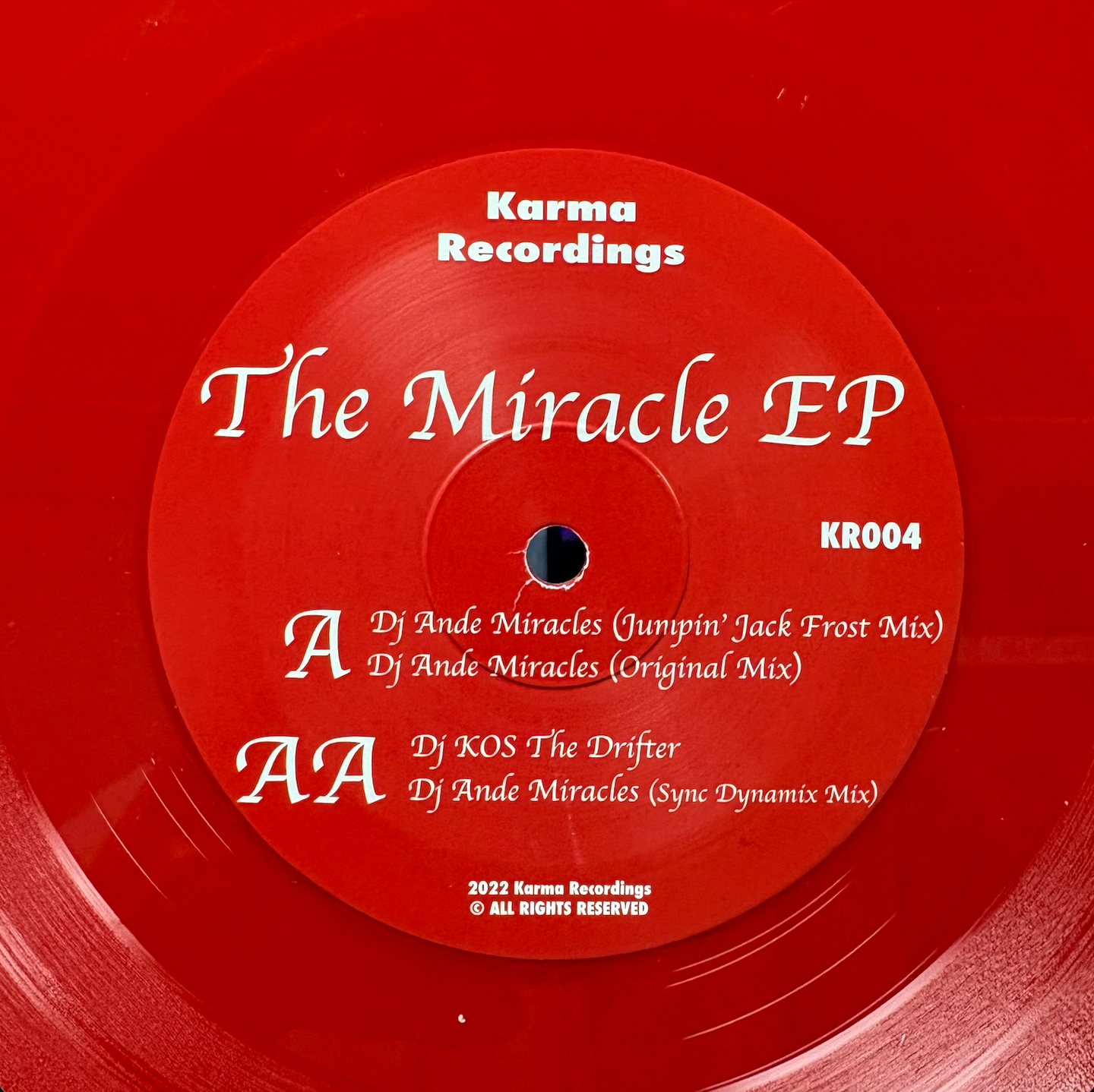 Various - The Miracle EP | Karma Recordings (KR004)