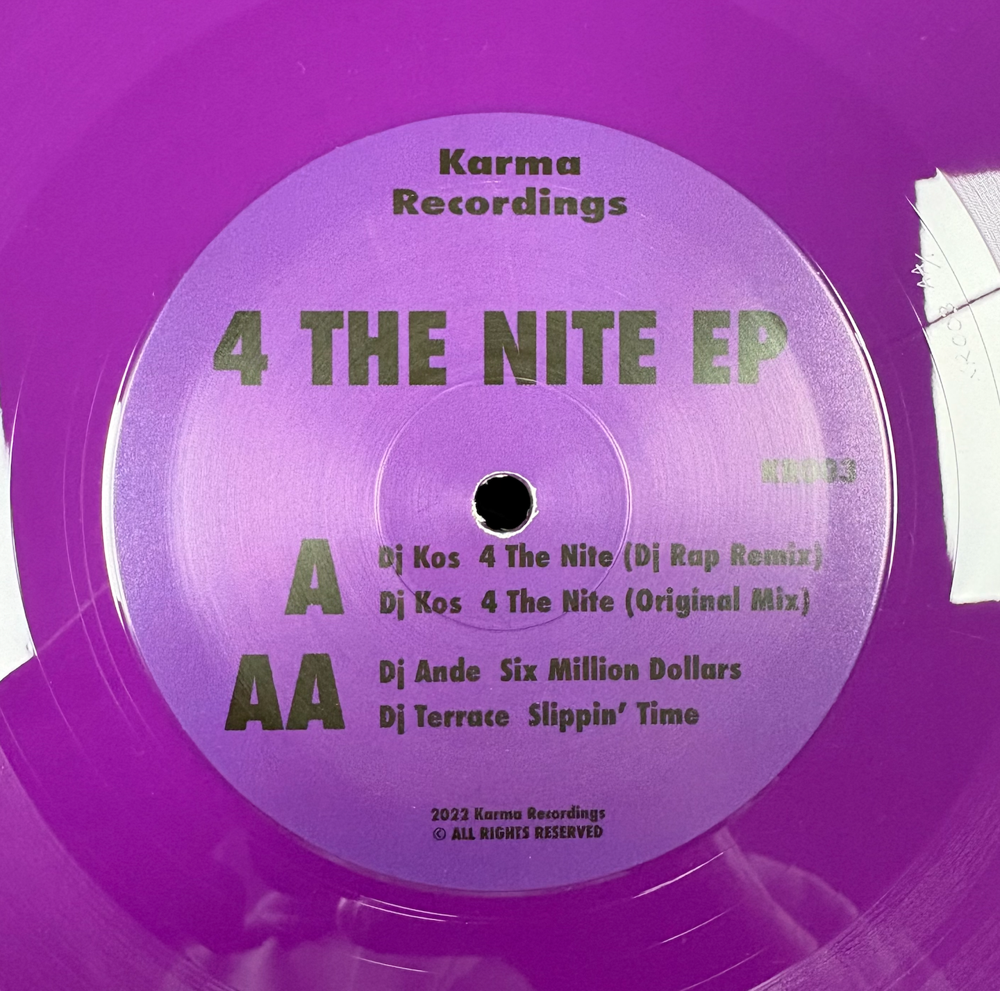 Various - 4 The Nite EP | Karma Recordings (KR003)