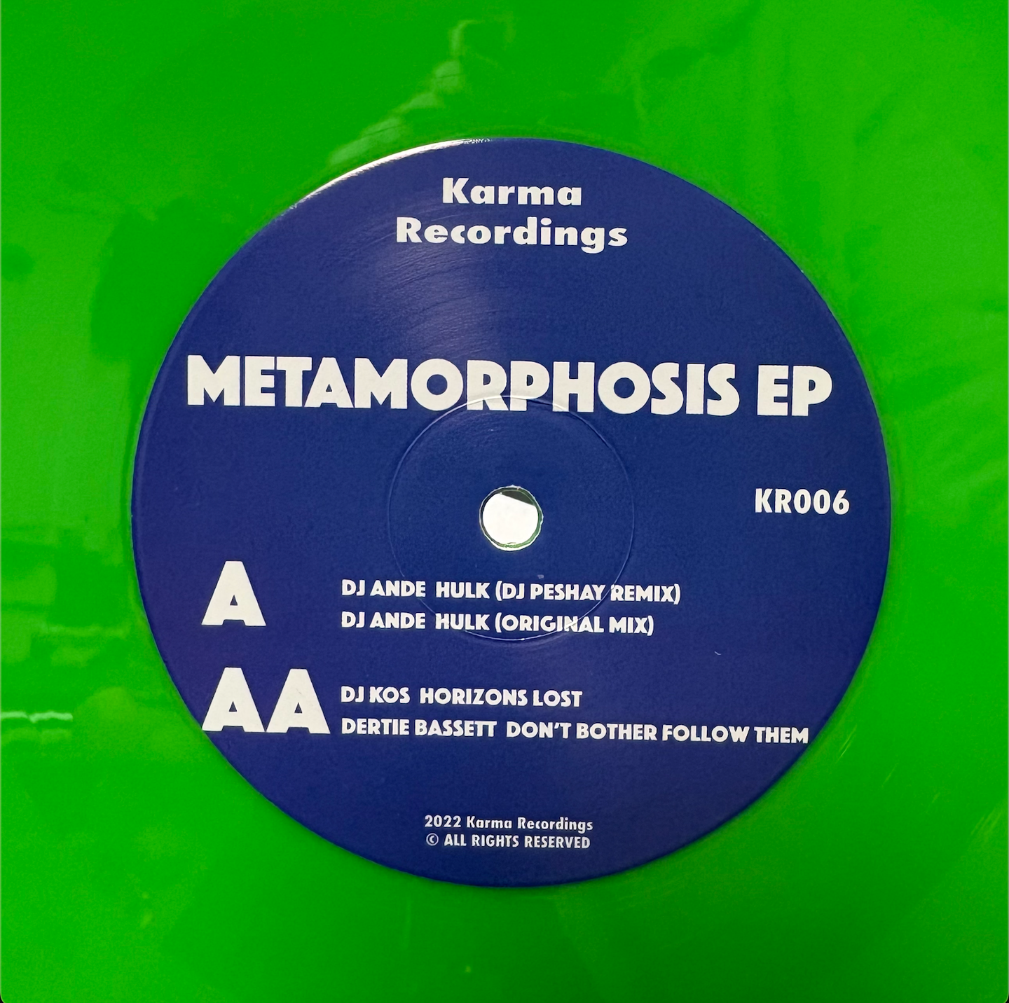 Various - Metamorphosis EP | Karma Recordings (KR006)