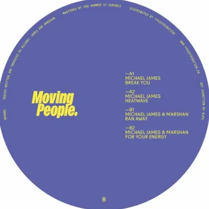 Michael James - Moving People 001 | Moving People (MPM001) - main