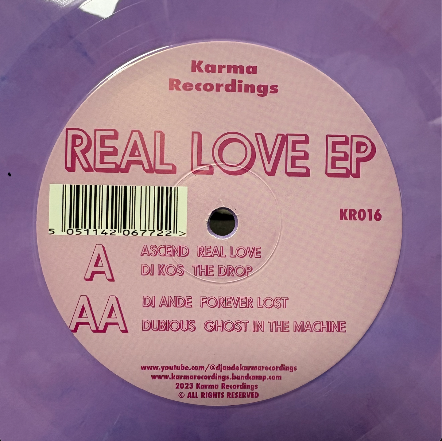 Various - Real Love EP | Karma Recordings (KR016) Various - Real Love EP | Karma Recordings (KR016)