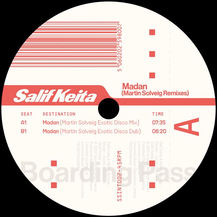 Salif Keita - Madan (Martin Solveig Remixes) | South Street International (SSINT002)